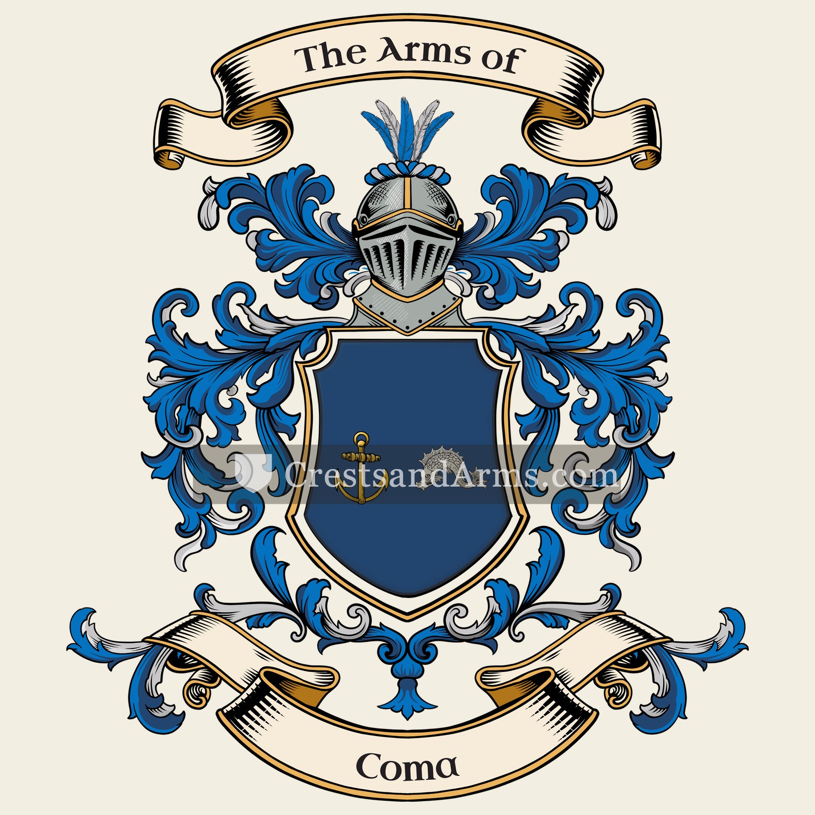 The Coma coat of arms