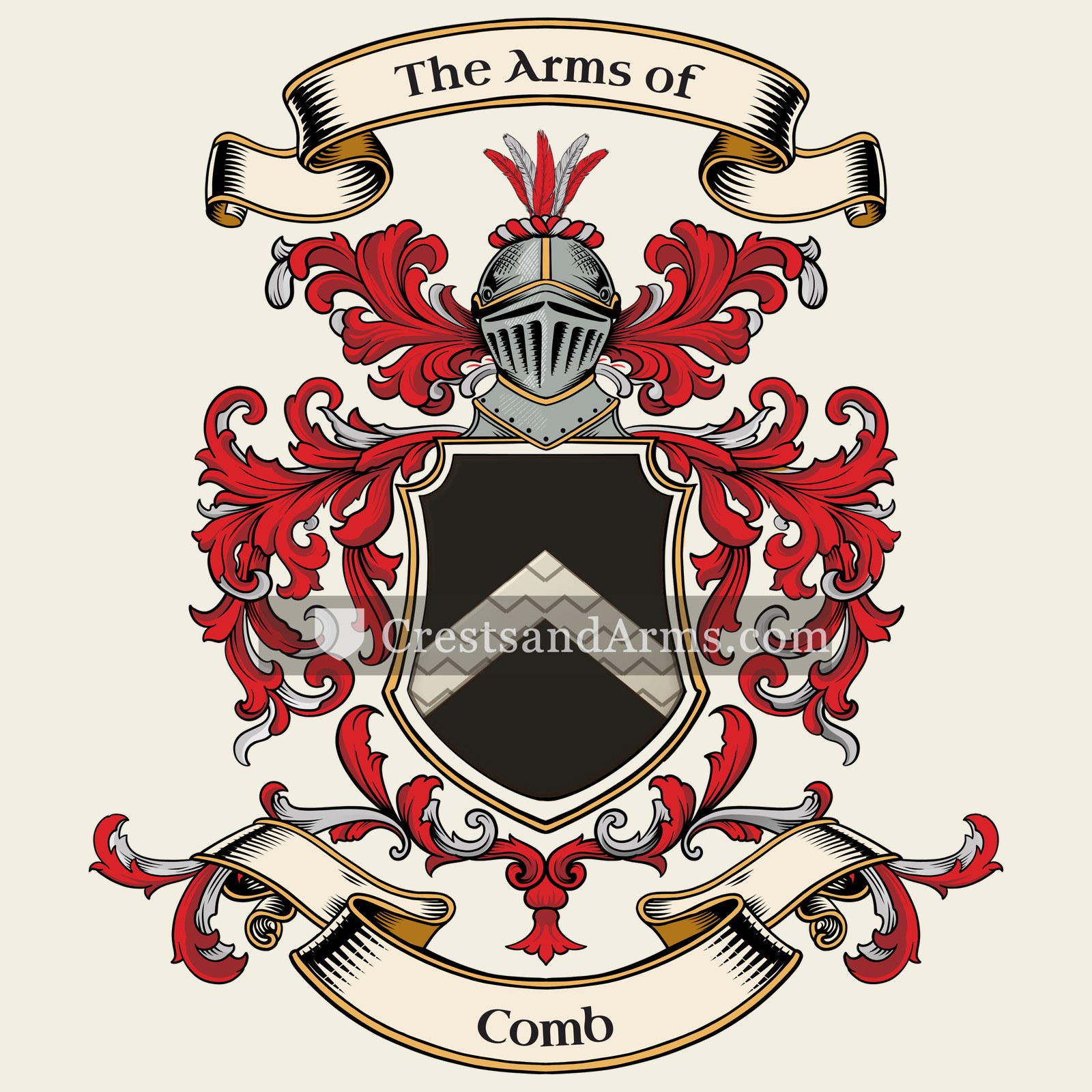 The Comb coat of arms
