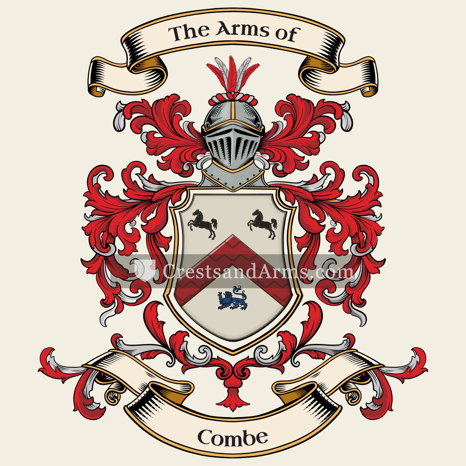 The Combe coat of arms