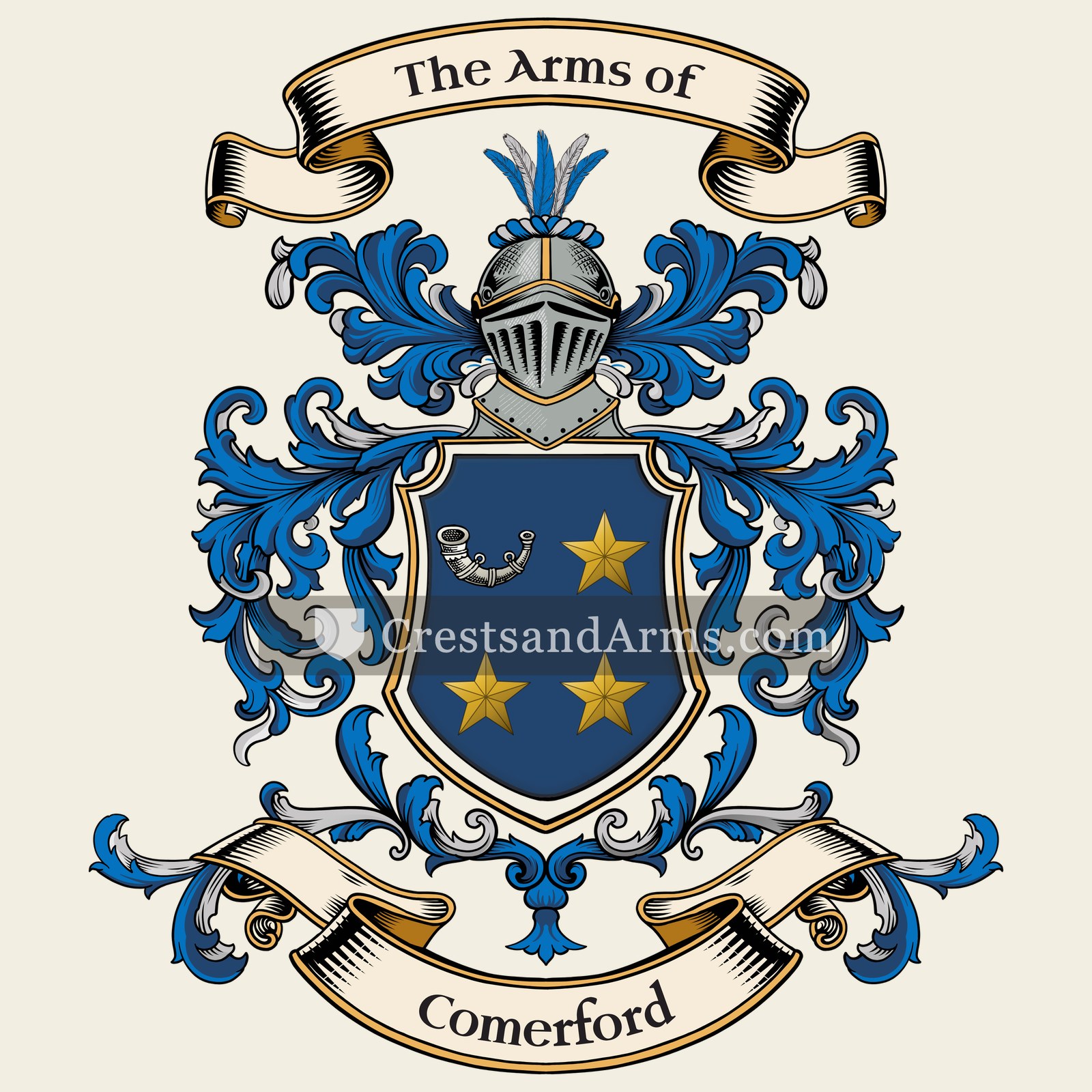 The Comerford coat of arms
