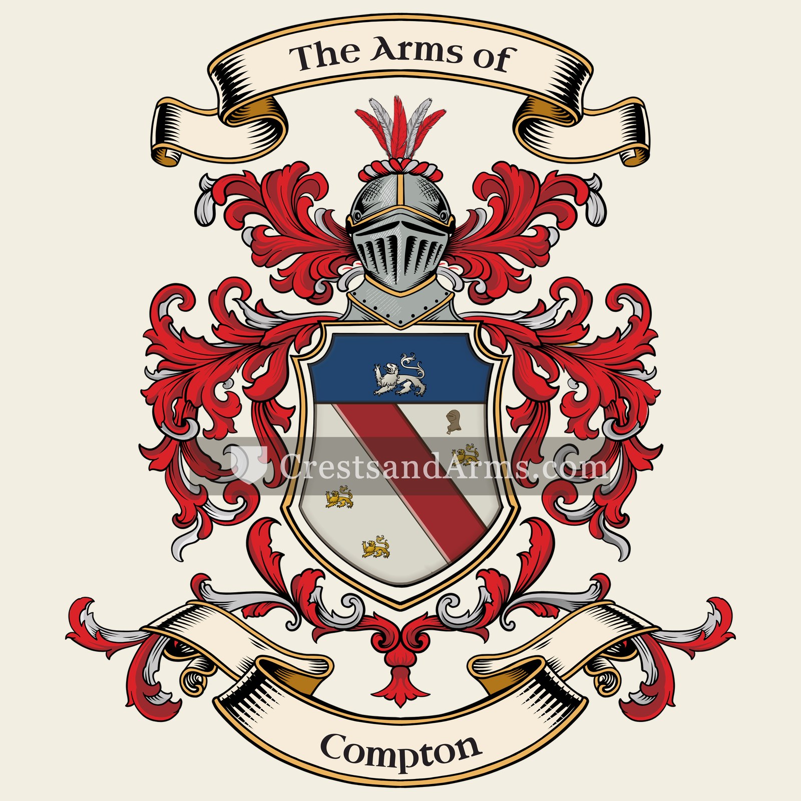 The Compton coat of arms