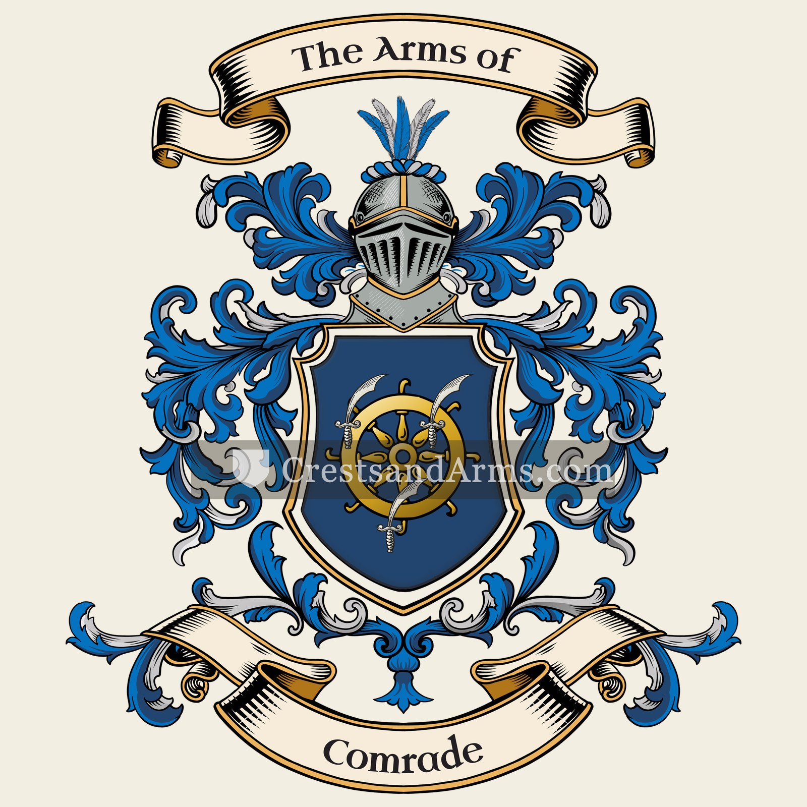 The Comrade coat of arms