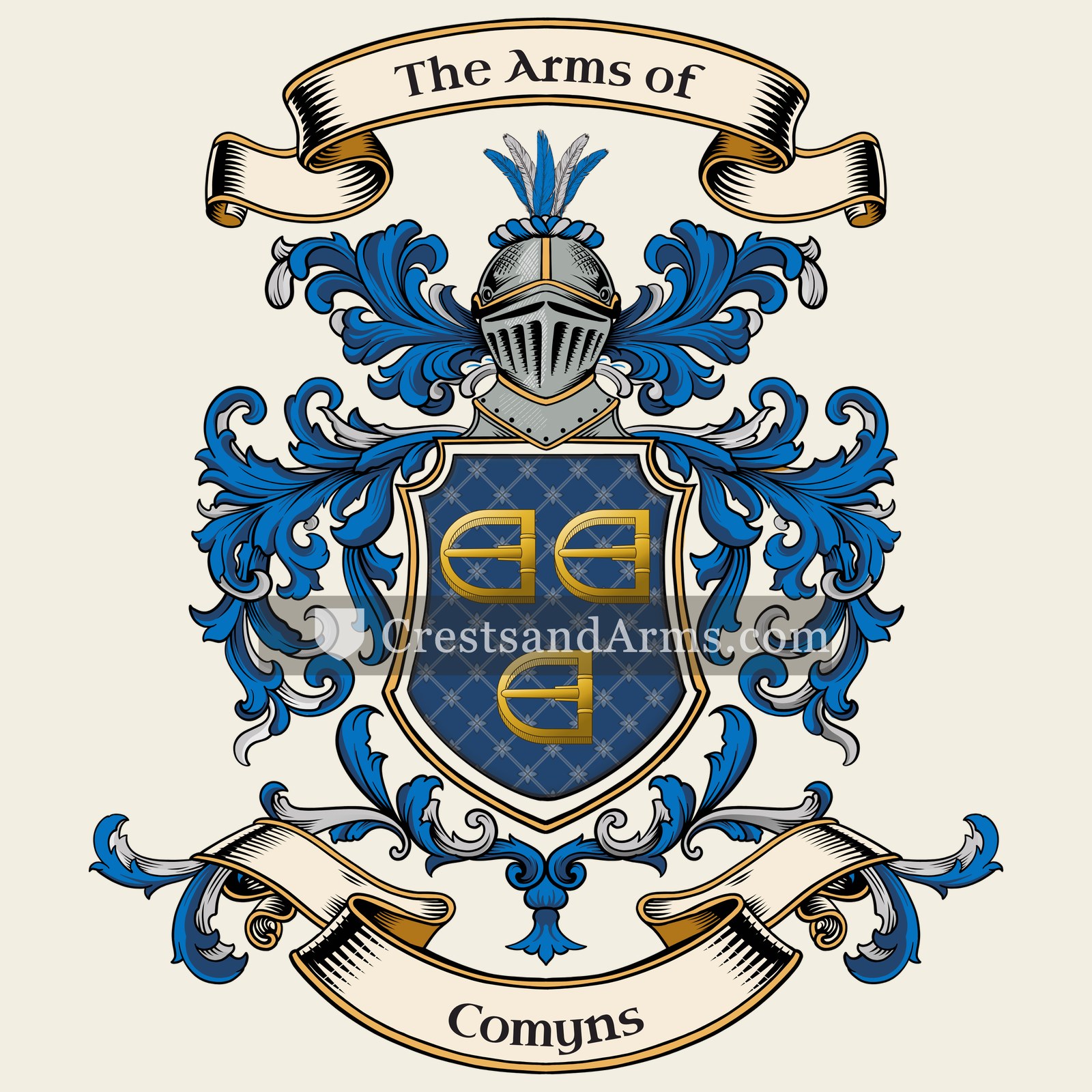 The Comyns coat of arms