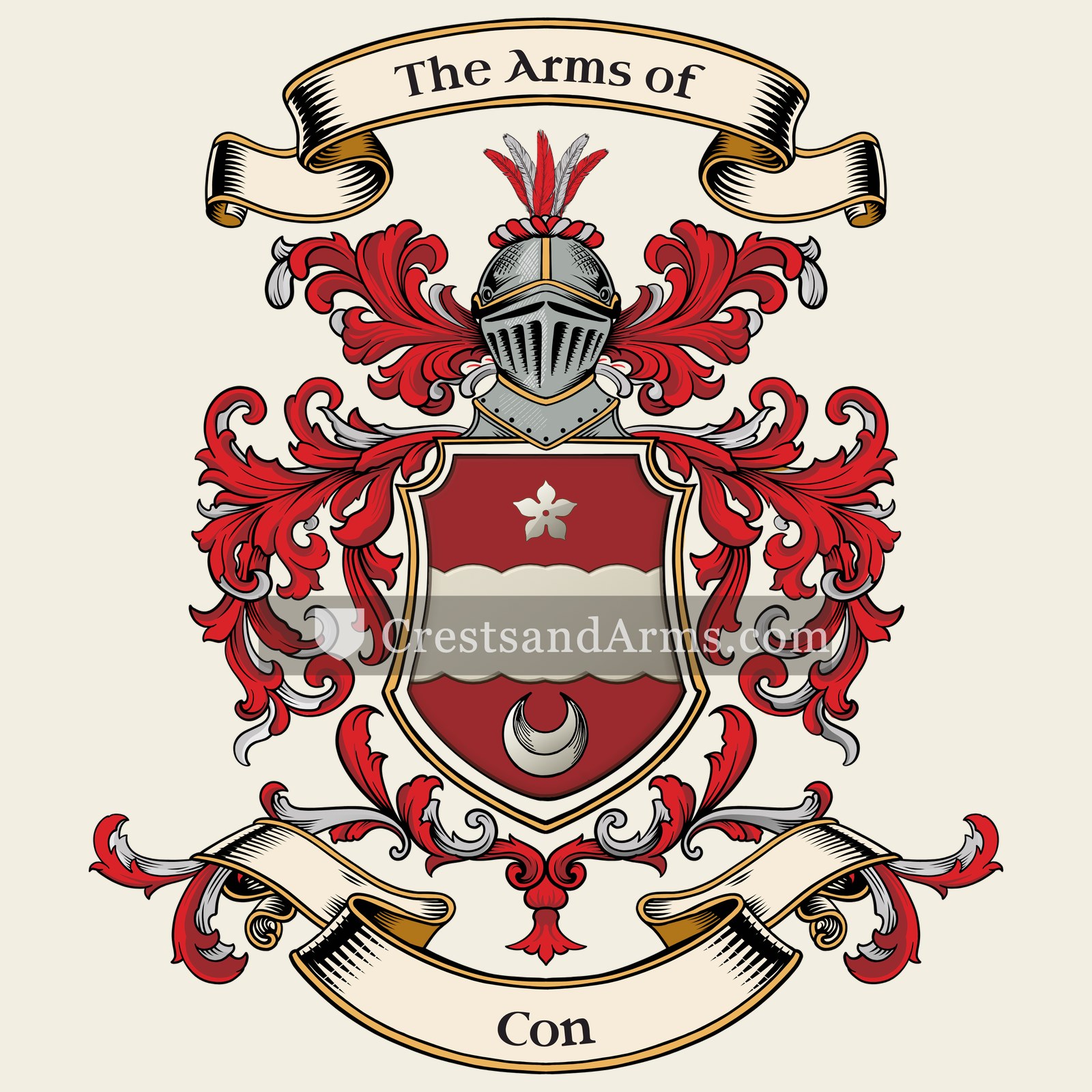 The Con coat of arms