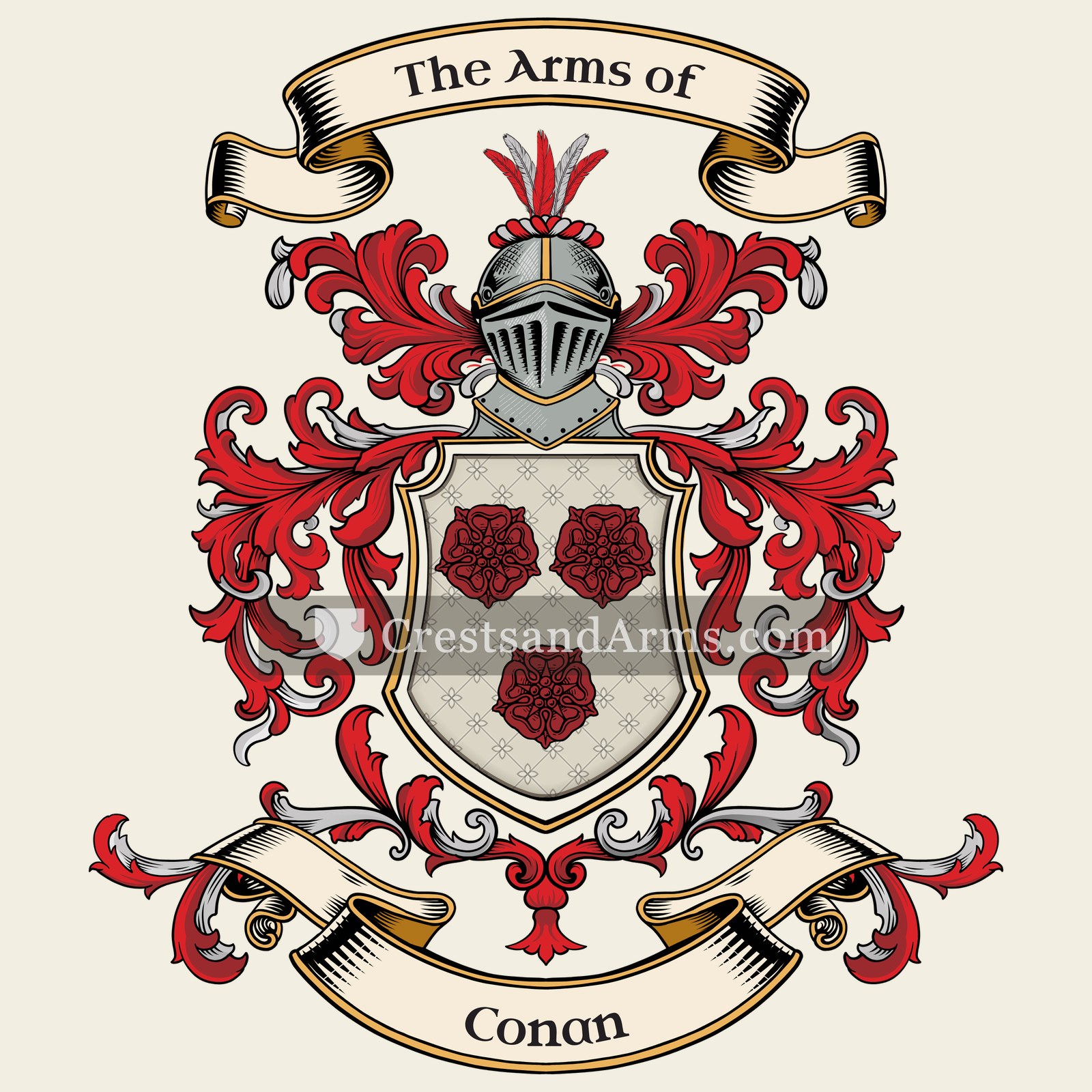 The Conan coat of arms