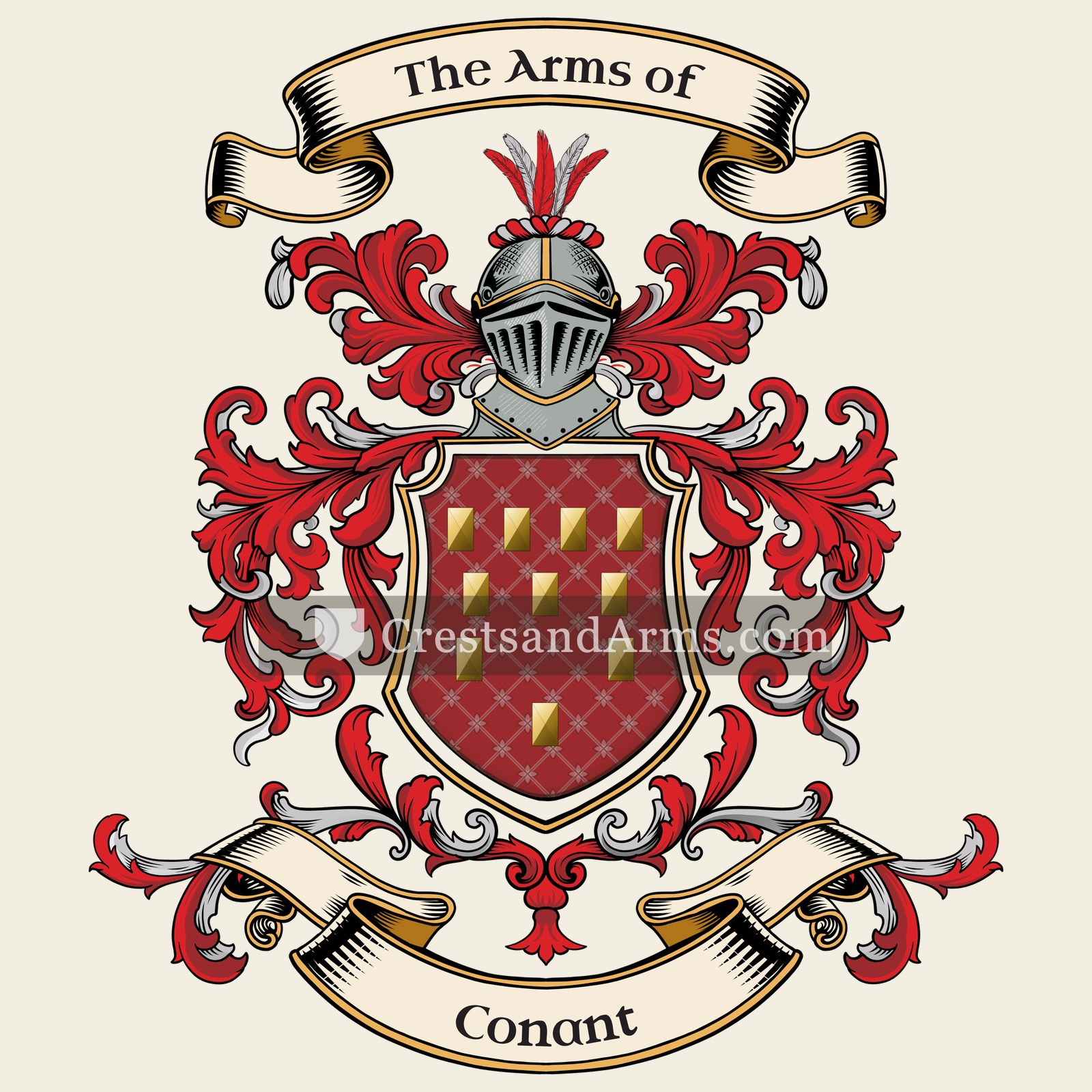 The Conant coat of arms