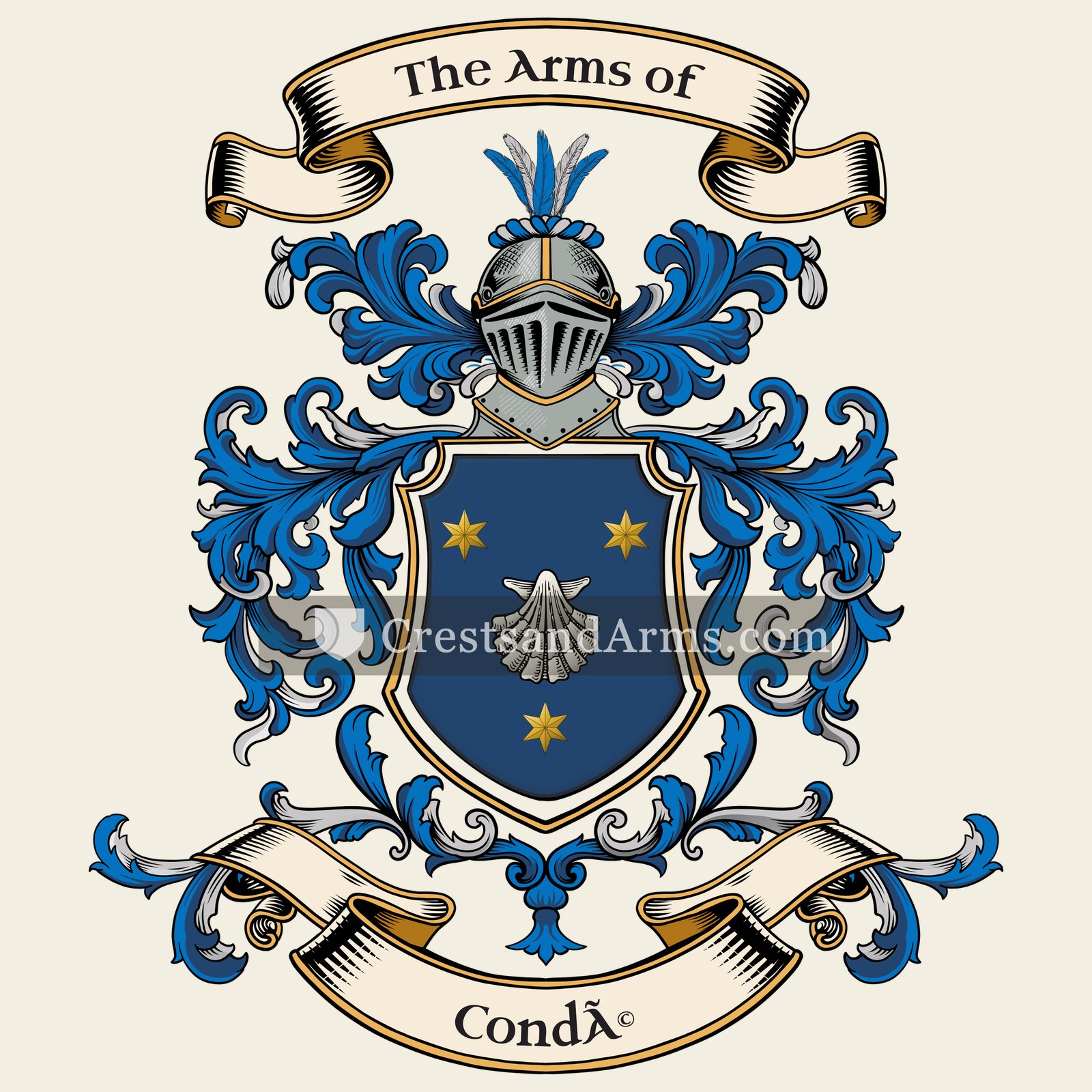 The Condé coat of arms