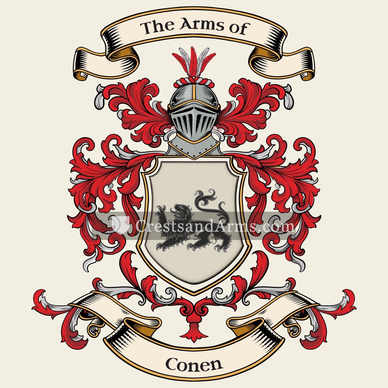 The Conen coat of arms