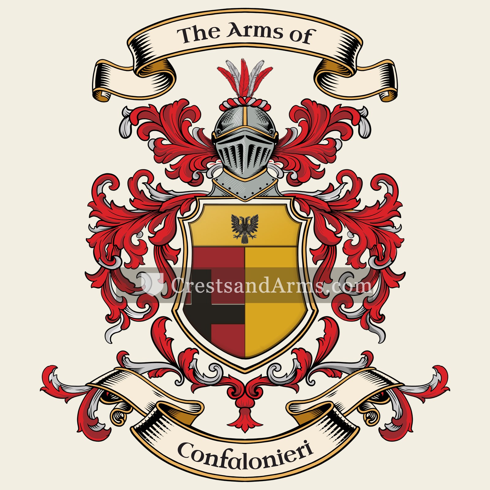 The Confalonieri coat of arms