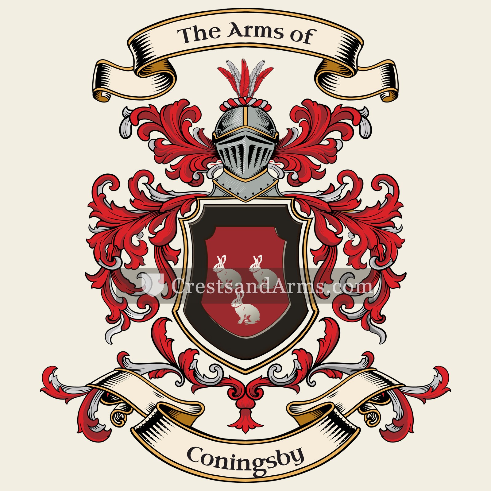 The Coningsby coat of arms