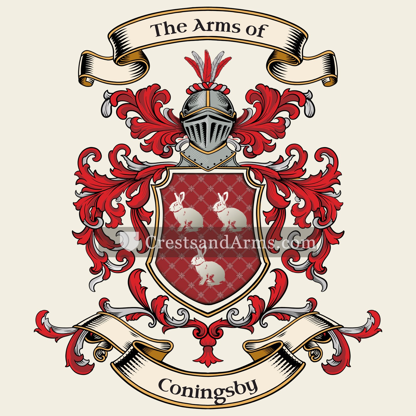 The Coningsby coat of arms