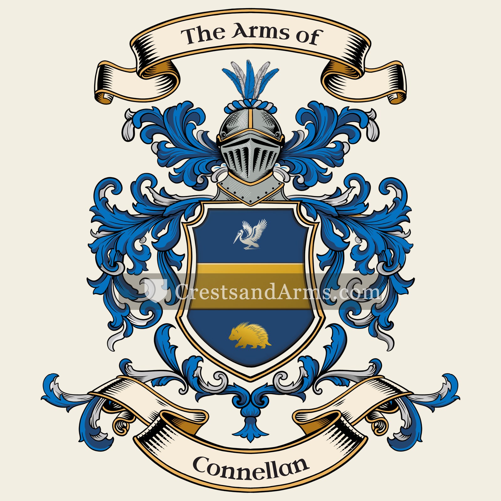 The Connellan coat of arms