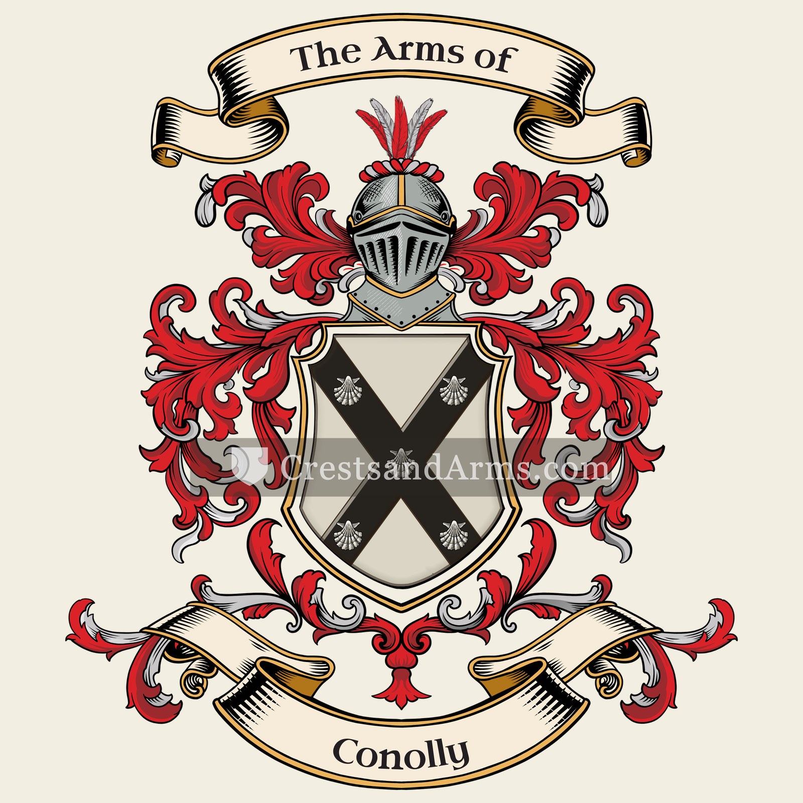 The Conolly coat of arms
