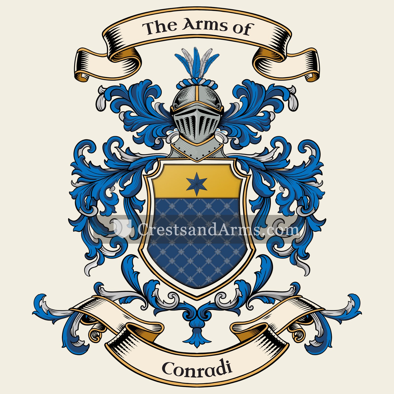 The Conradi coat of arms