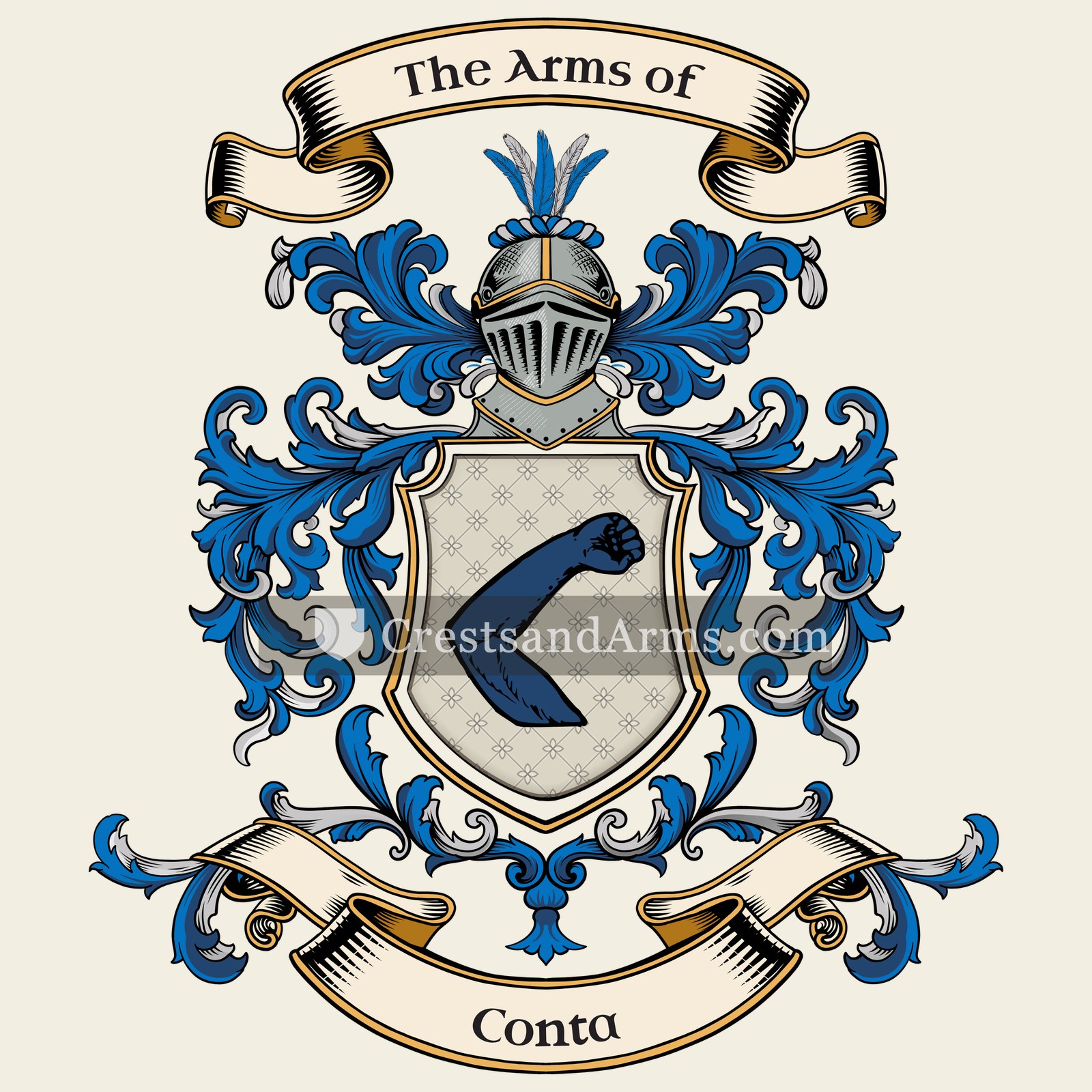 The Conta coat of arms
