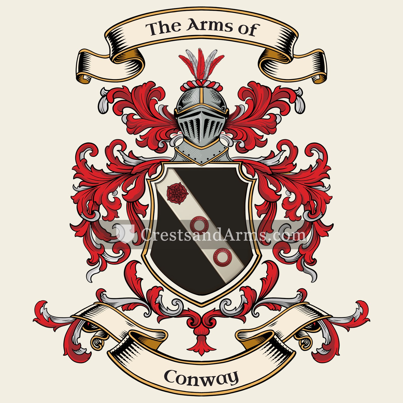 The Conway coat of arms