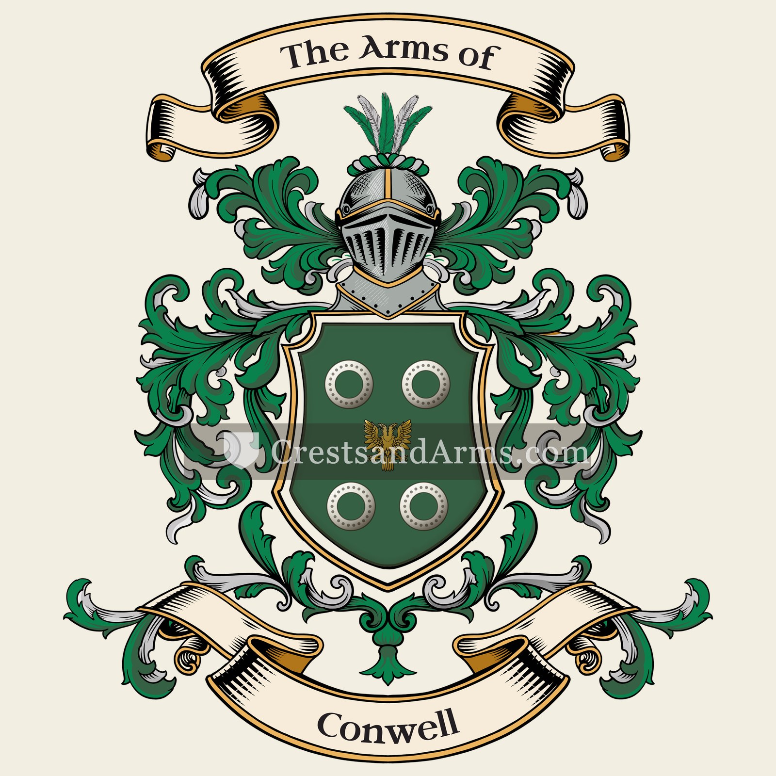The Conwell coat of arms