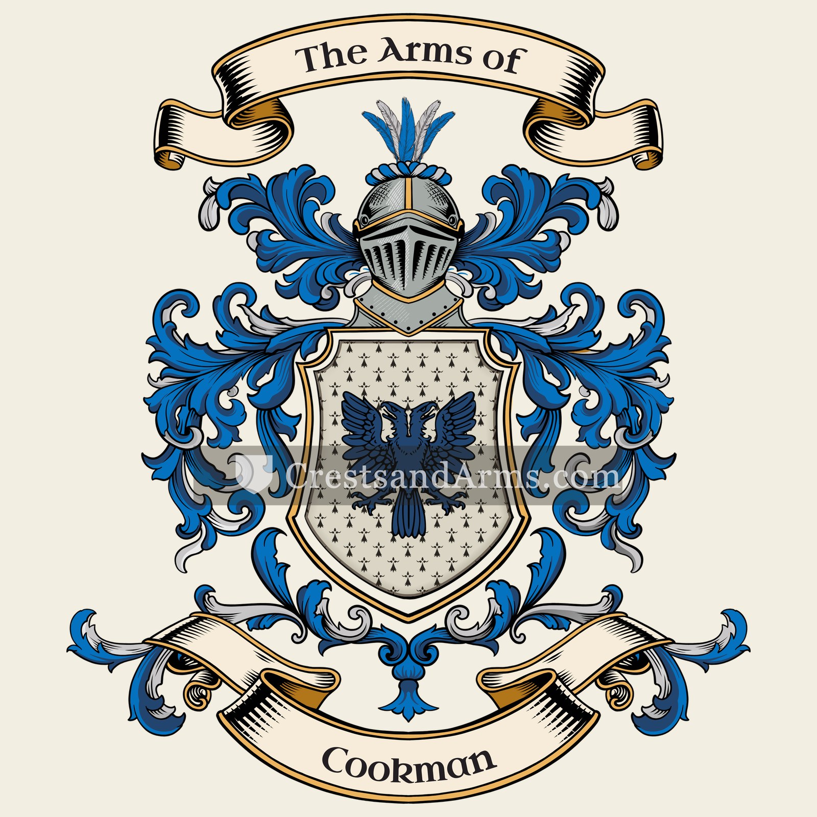 The Cookman coat of arms