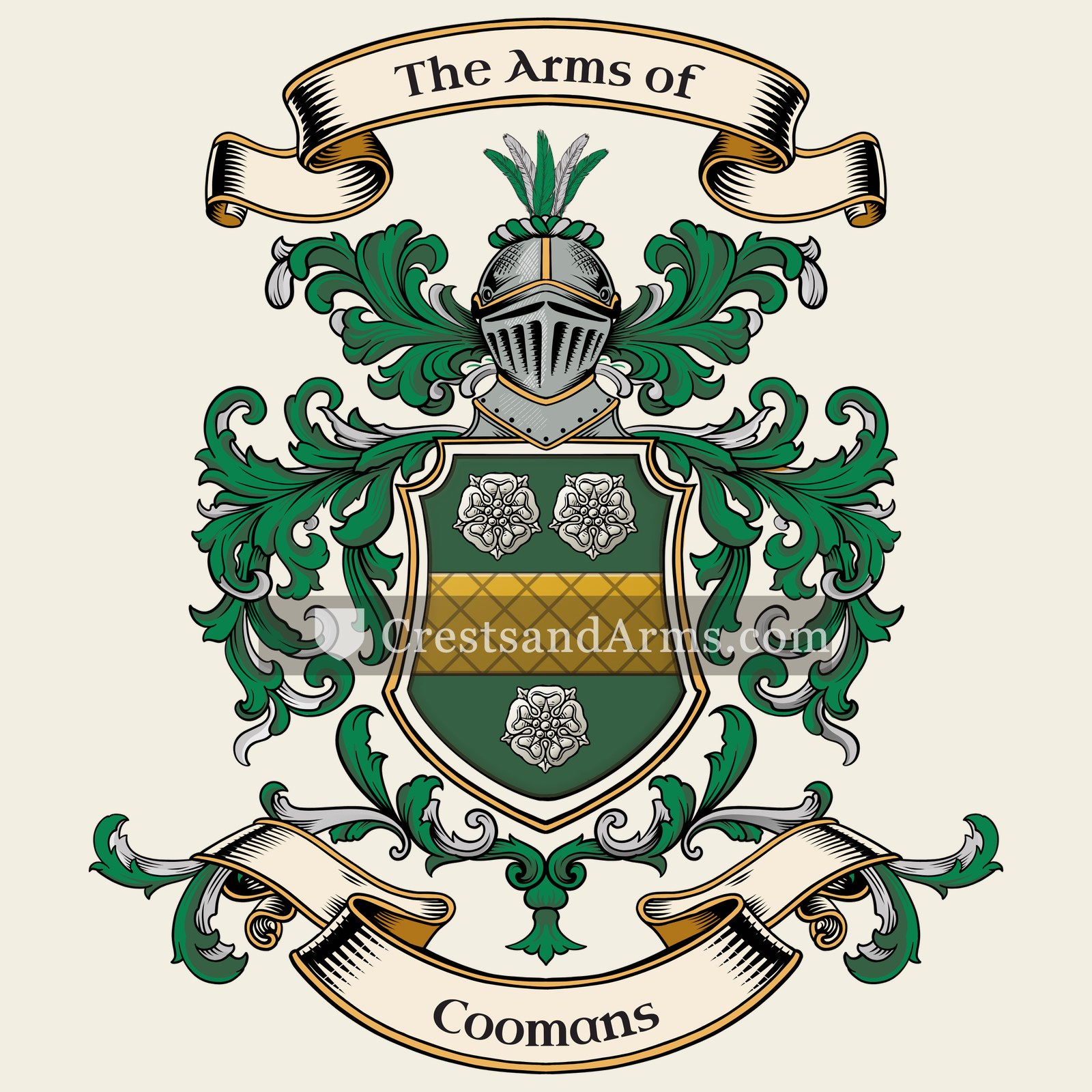 The Coomans coat of arms