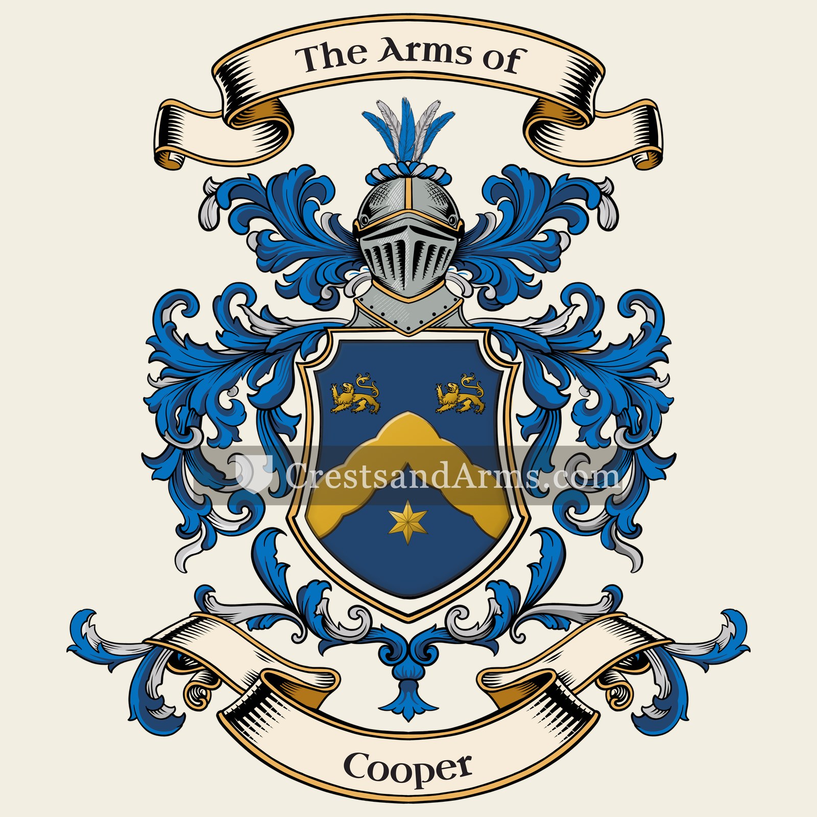 The Cooper coat of arms