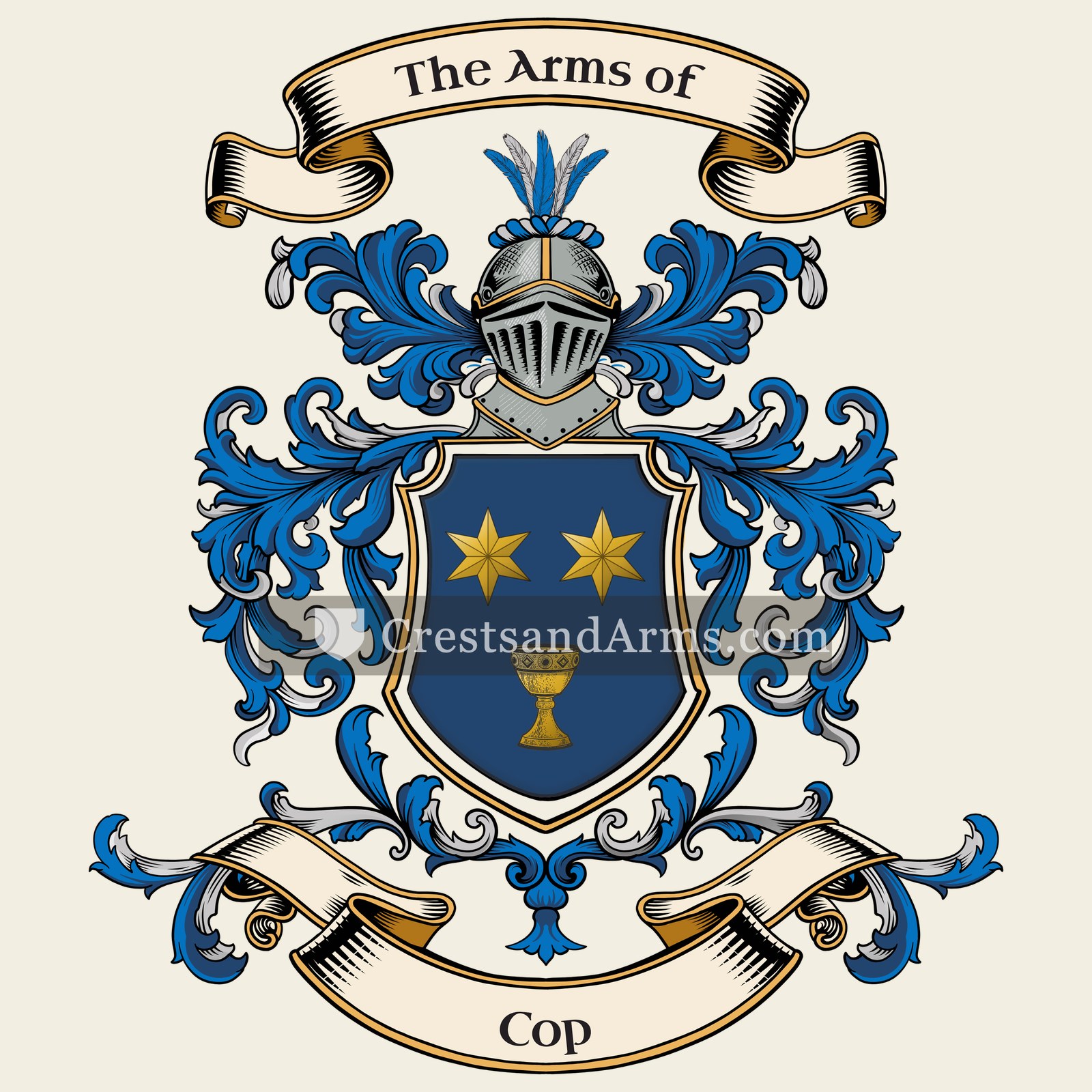 The Cop coat of arms