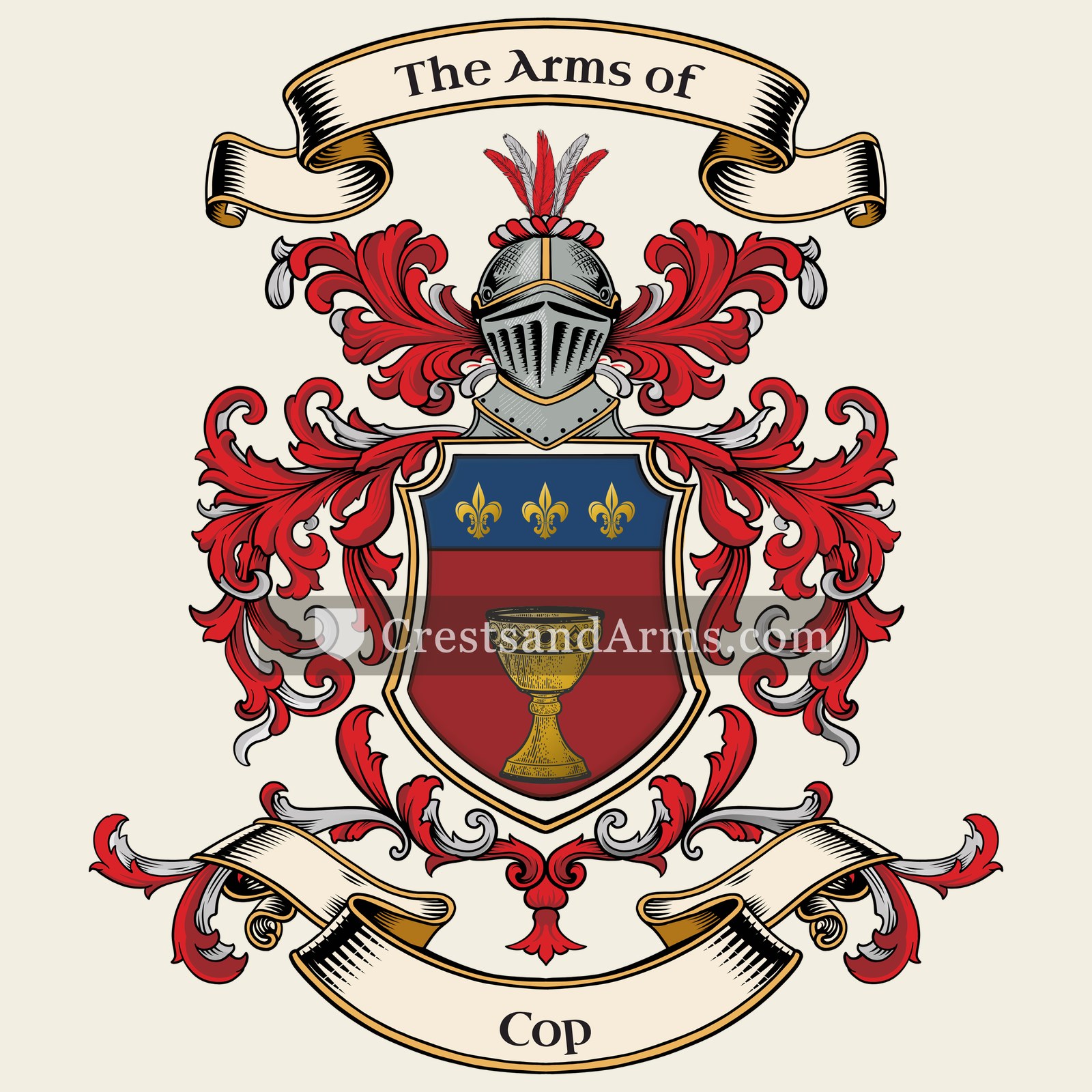 The Cop coat of arms