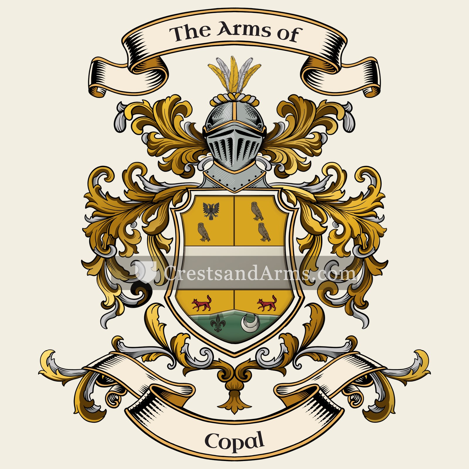 The Copal coat of arms