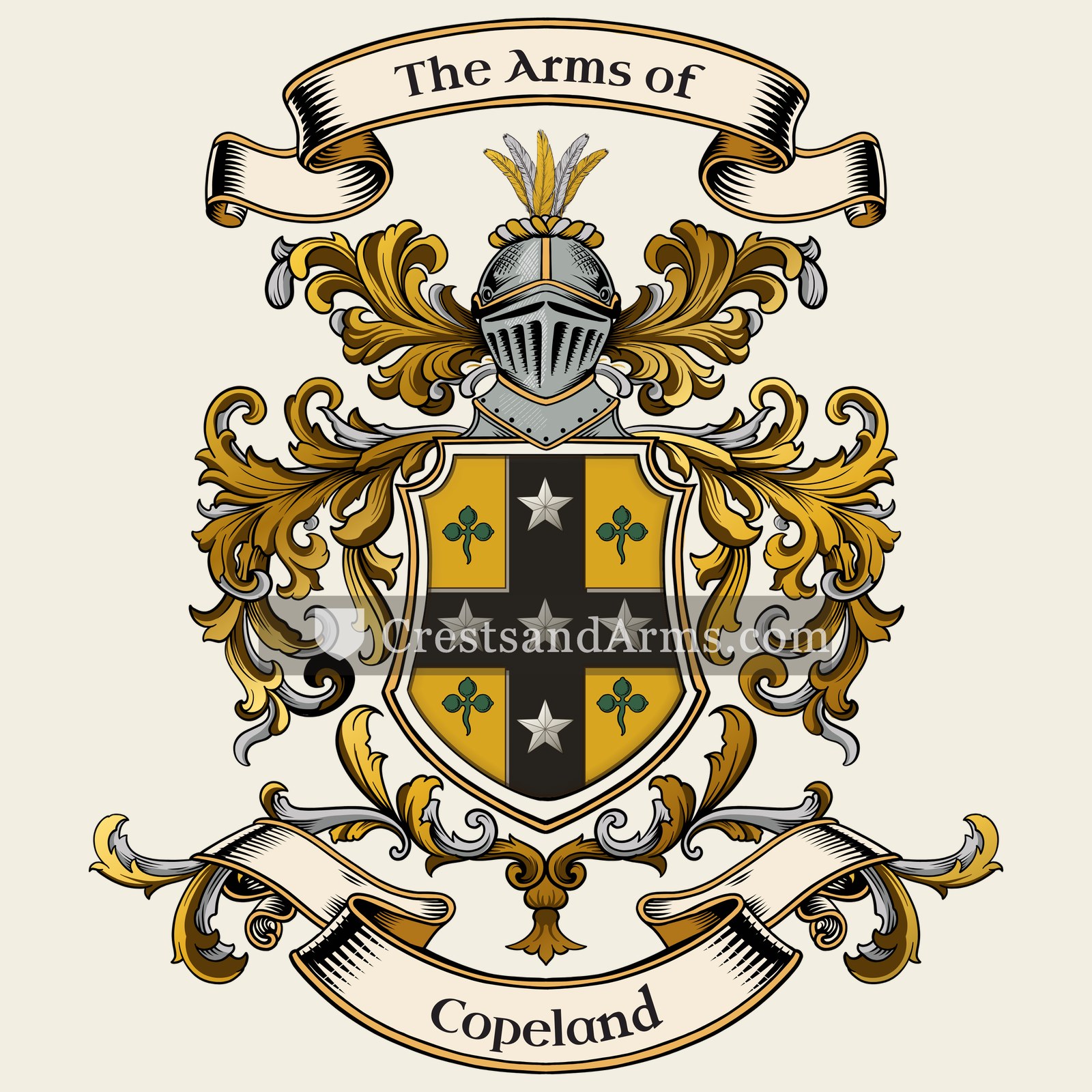 The Copeland coat of arms