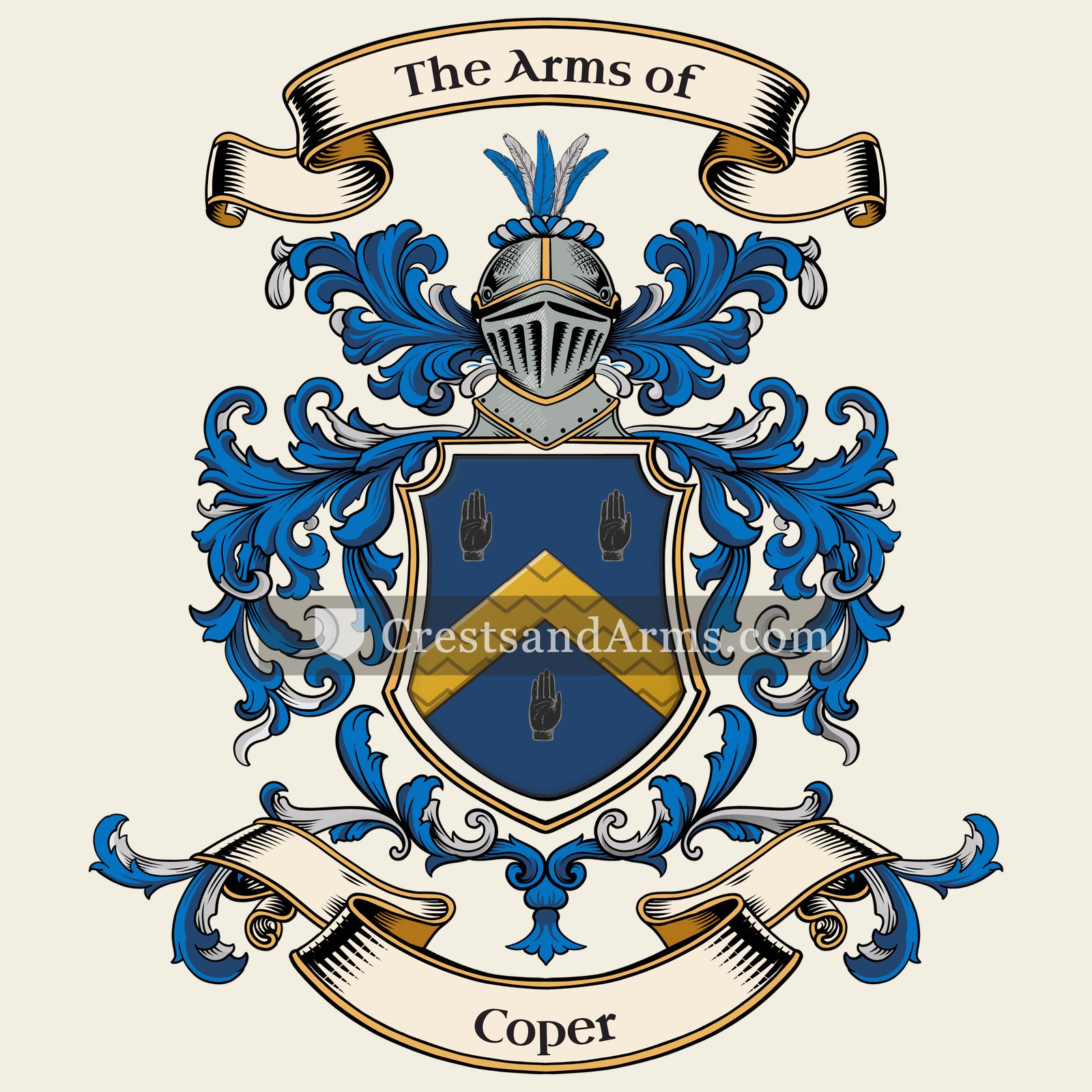 The Coper coat of arms