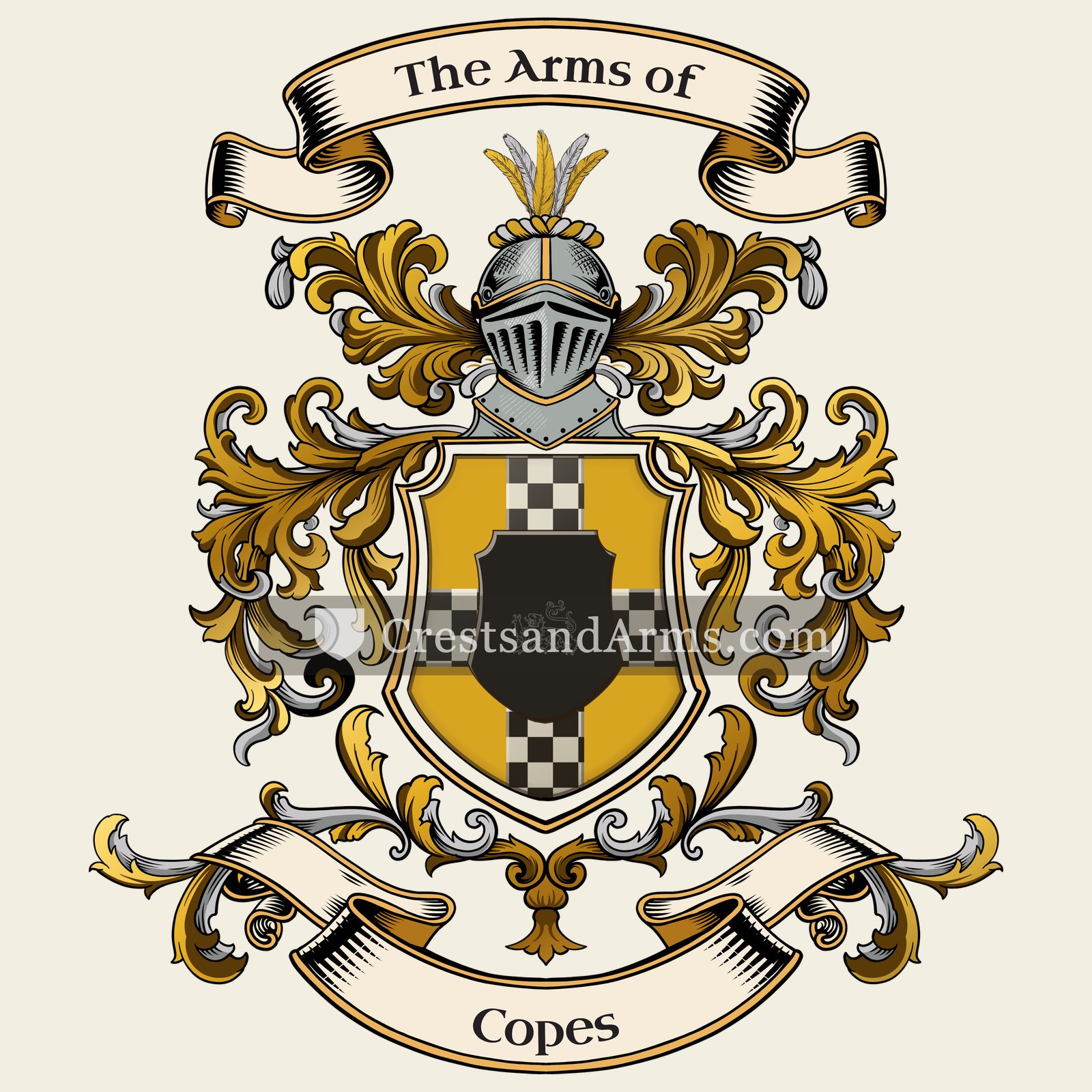 The Copes coat of arms