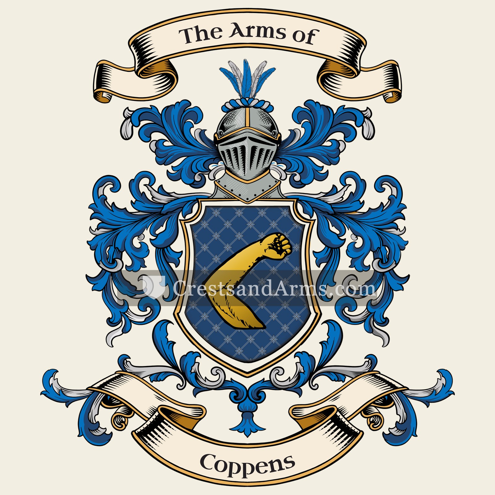 The Coppens coat of arms