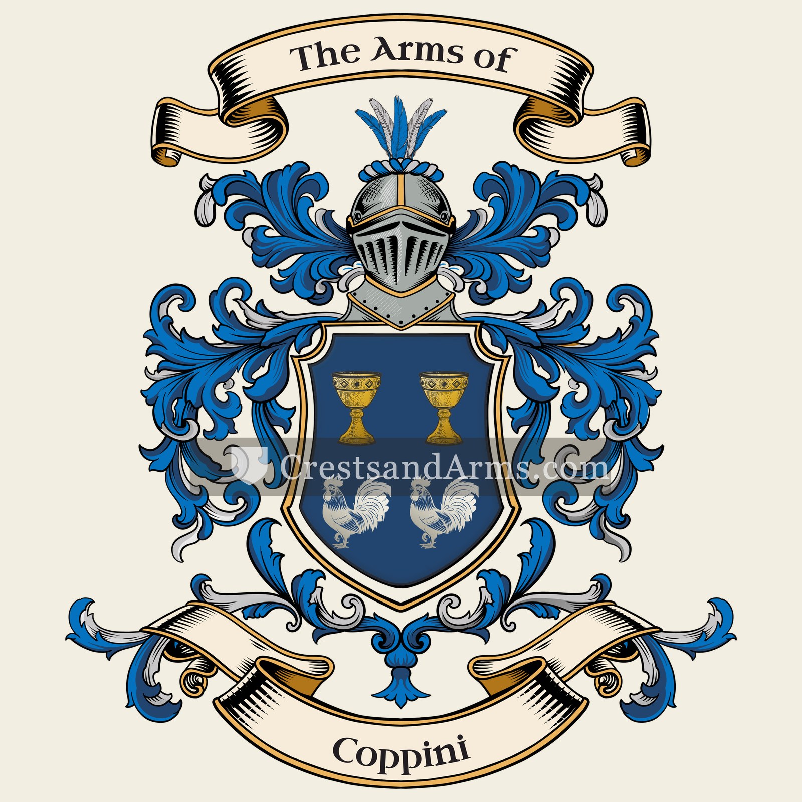 The Coppini coat of arms