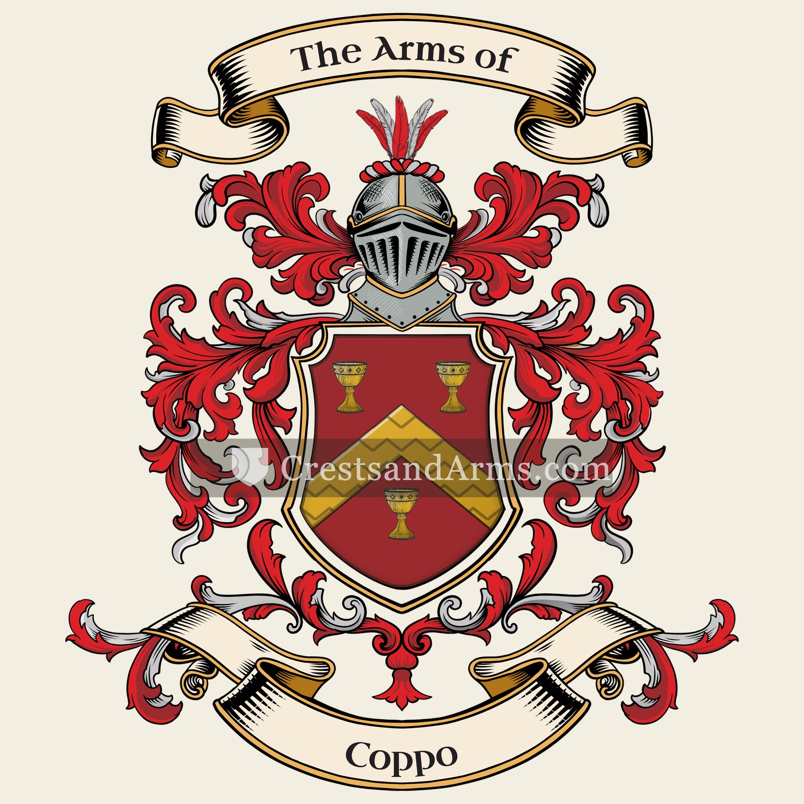 The Coppo coat of arms