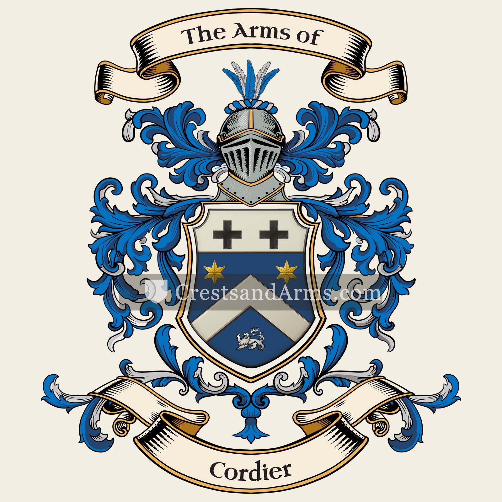 The Cordier coat of arms
