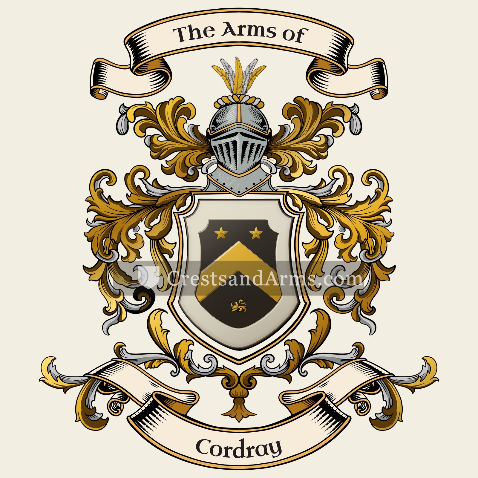 The Cordray coat of arms