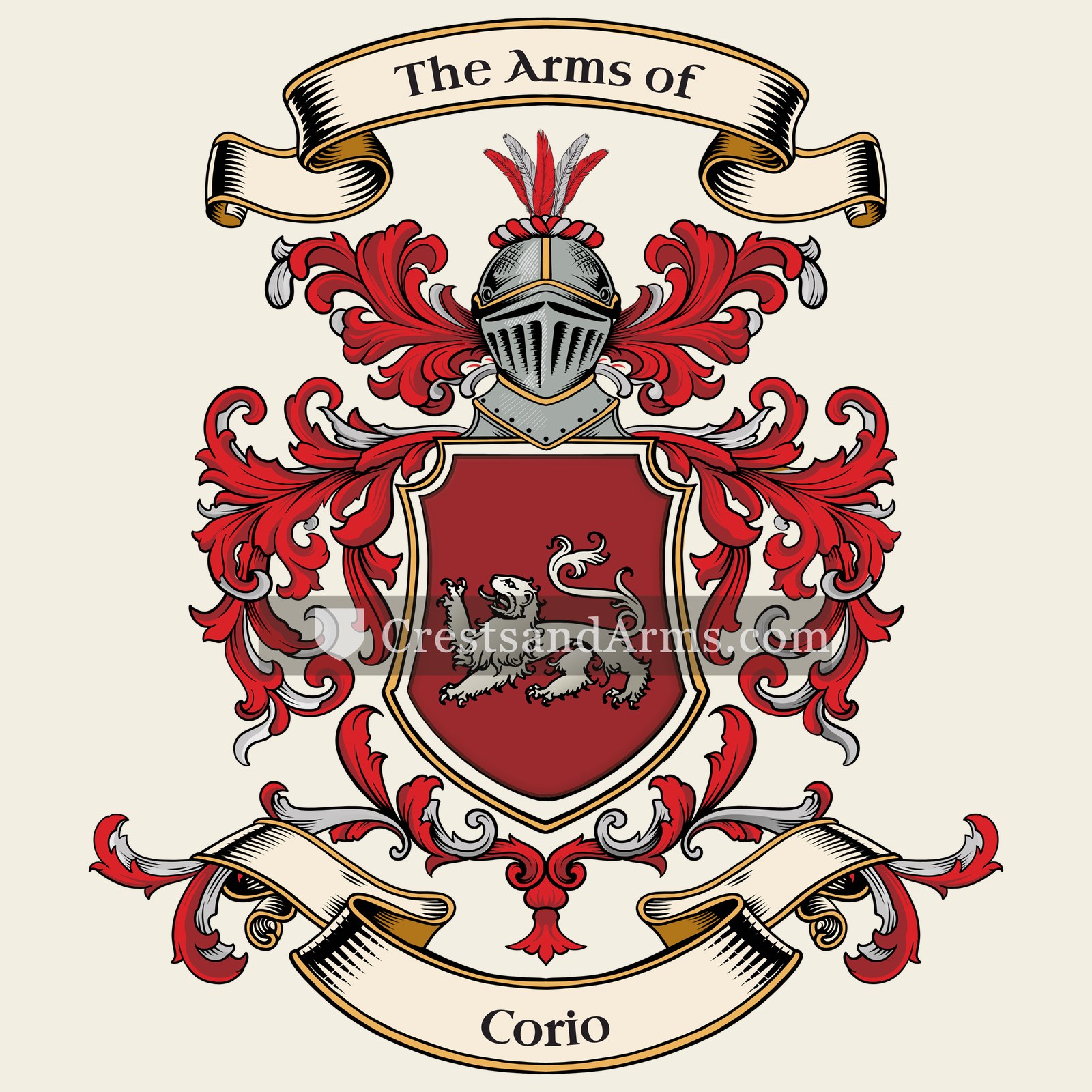 The Corio coat of arms