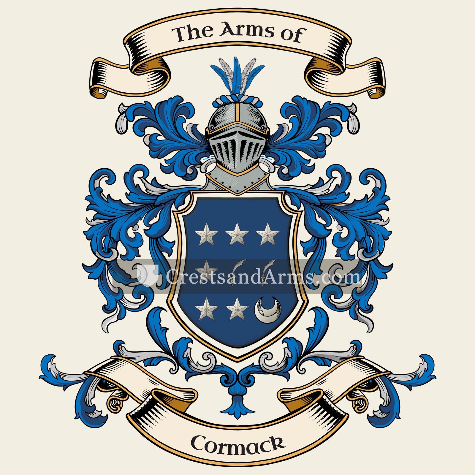 The Cormack coat of arms