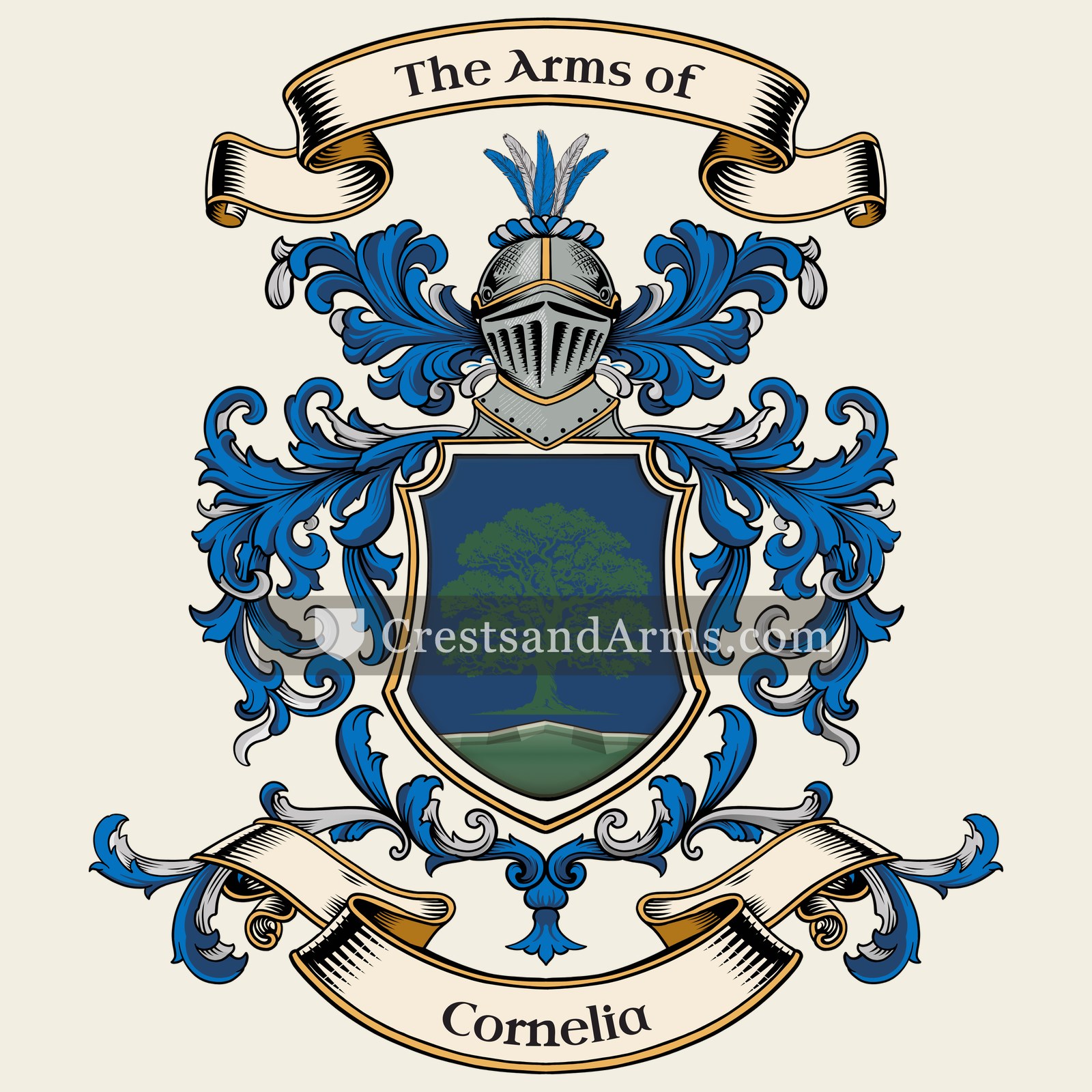 The Cornelia coat of arms