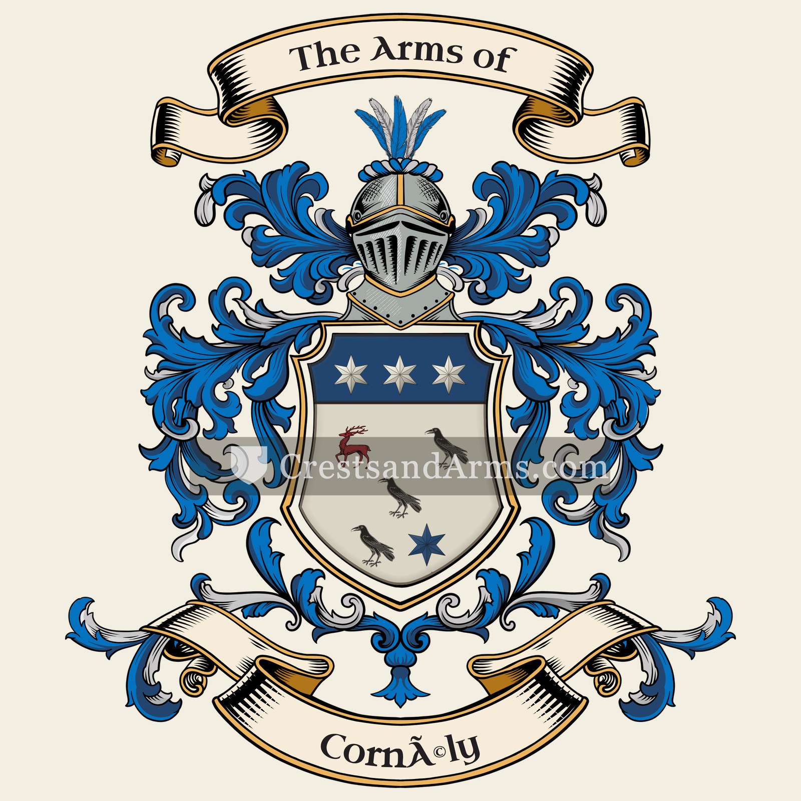 The Cornély coat of arms
