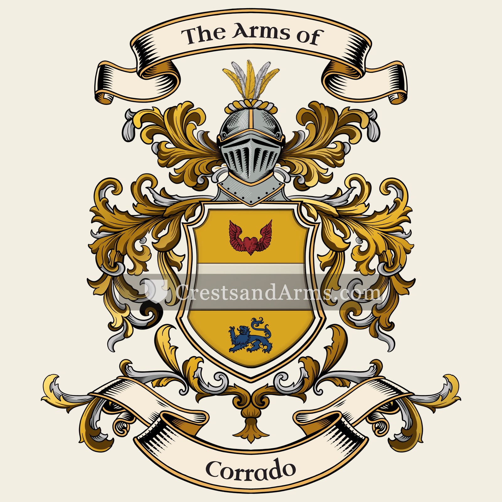 The Corrado coat of arms