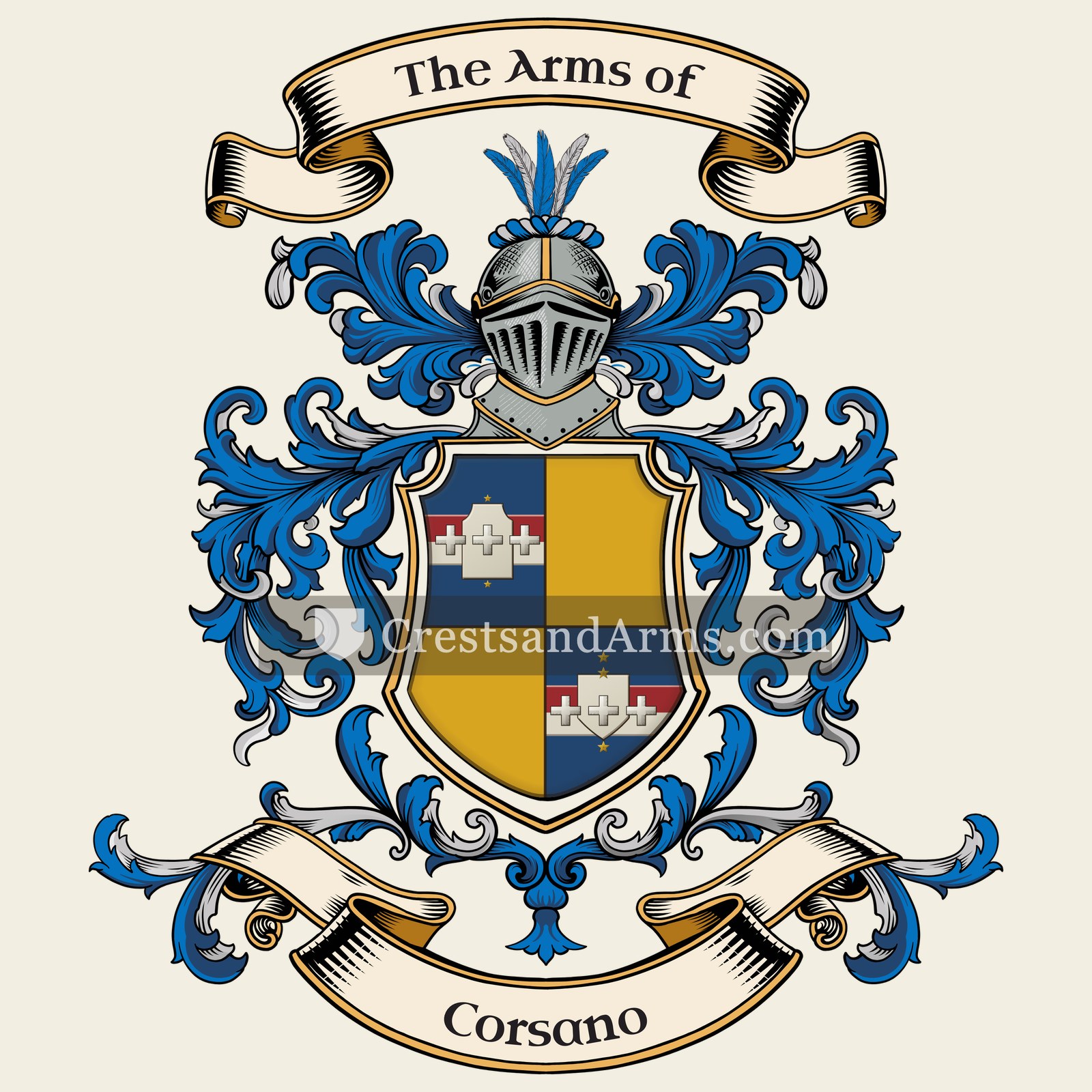 The Corsano coat of arms