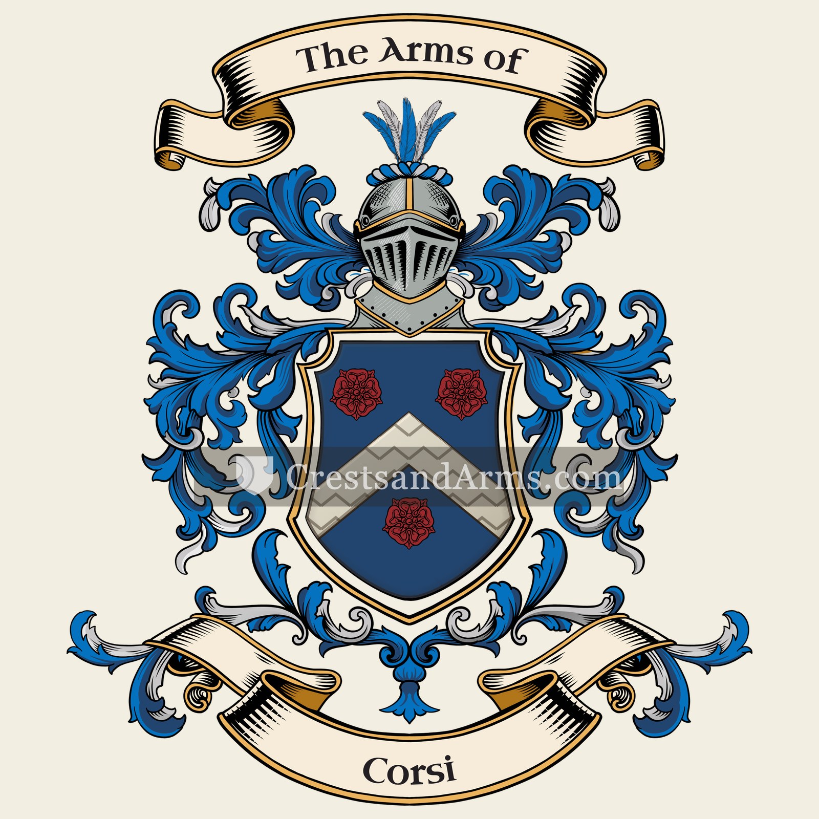 The Corsi coat of arms
