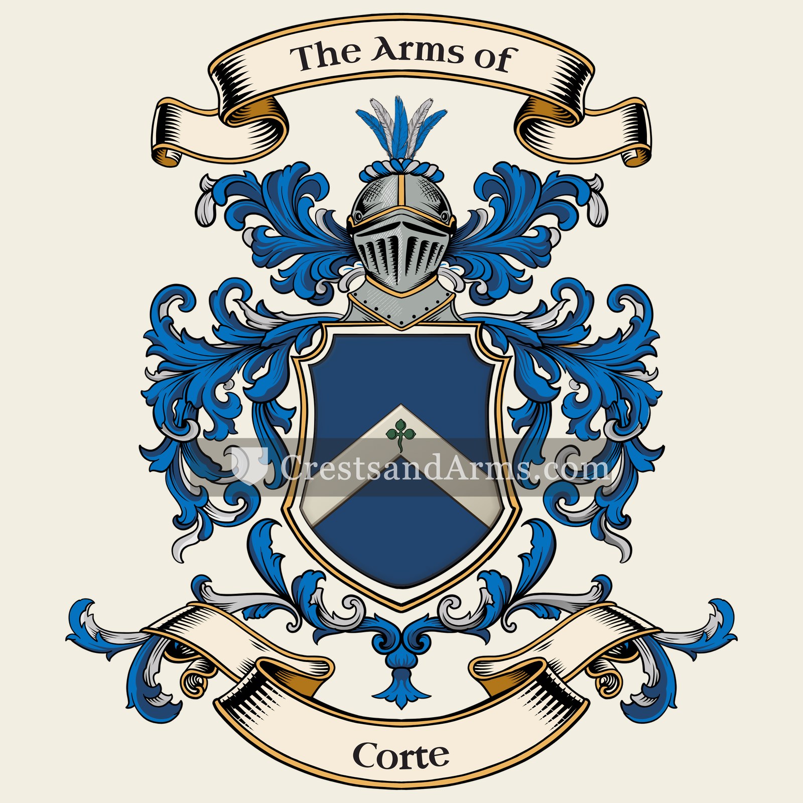 The Corte coat of arms