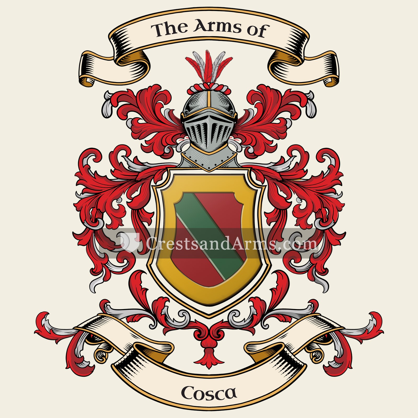 The Cosca coat of arms
