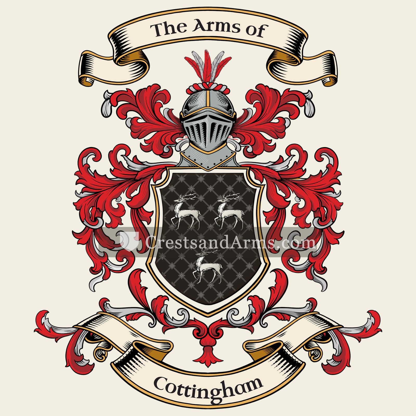 The Cottingham coat of arms
