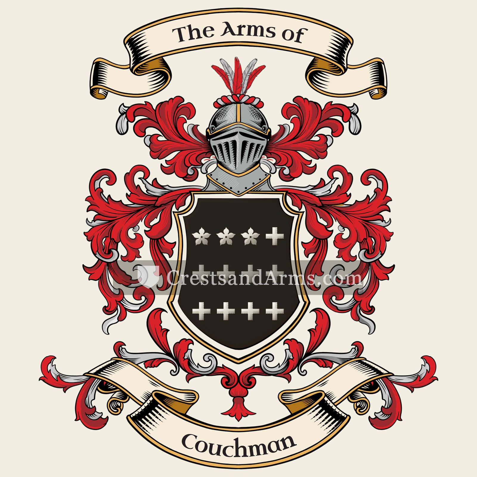 The Couchman coat of arms