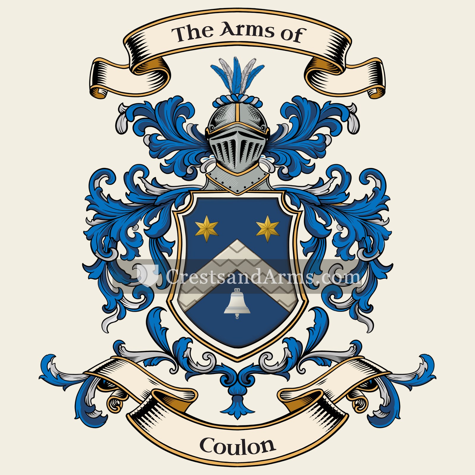 The Coulon coat of arms