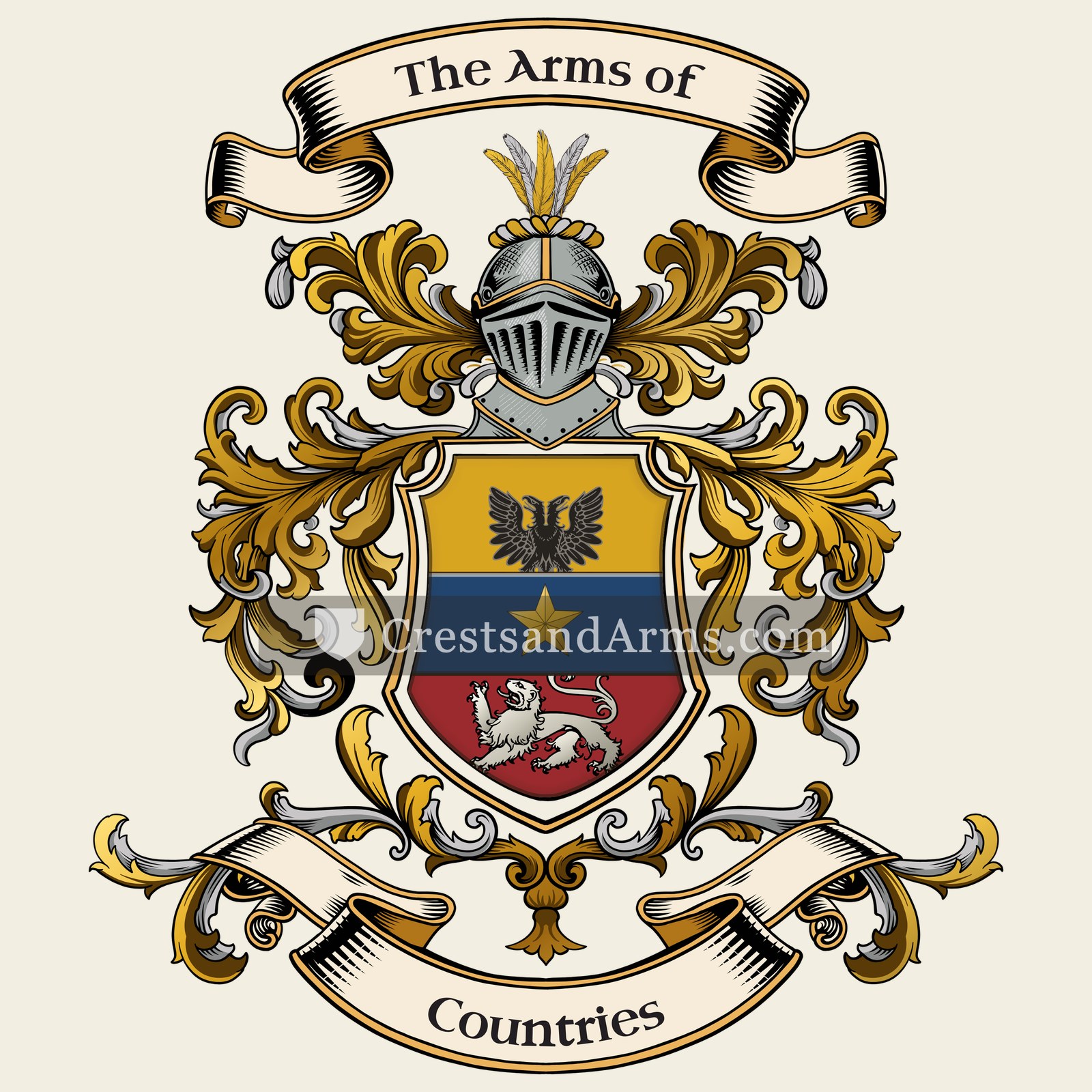The Countries coat of arms