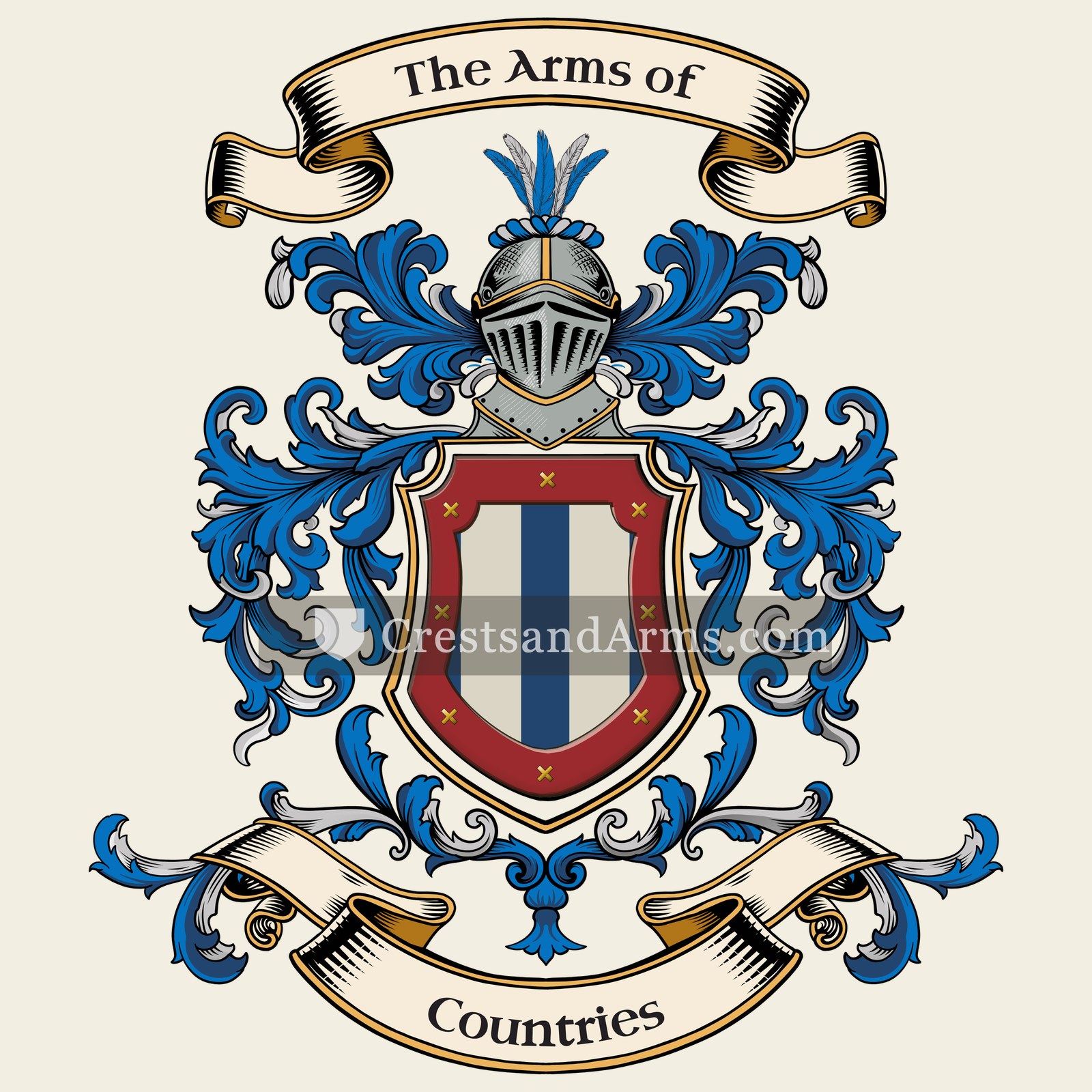 The Countries coat of arms