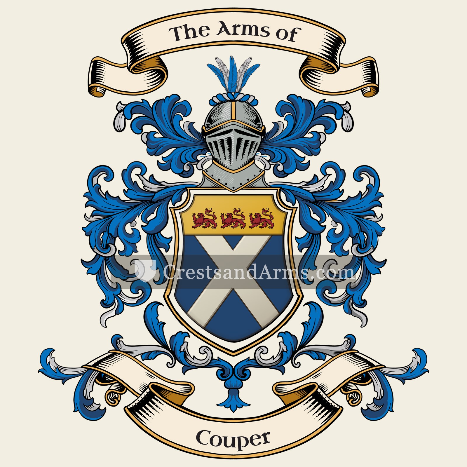 The Couper coat of arms